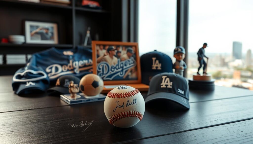 Dodgers signed collectibles
