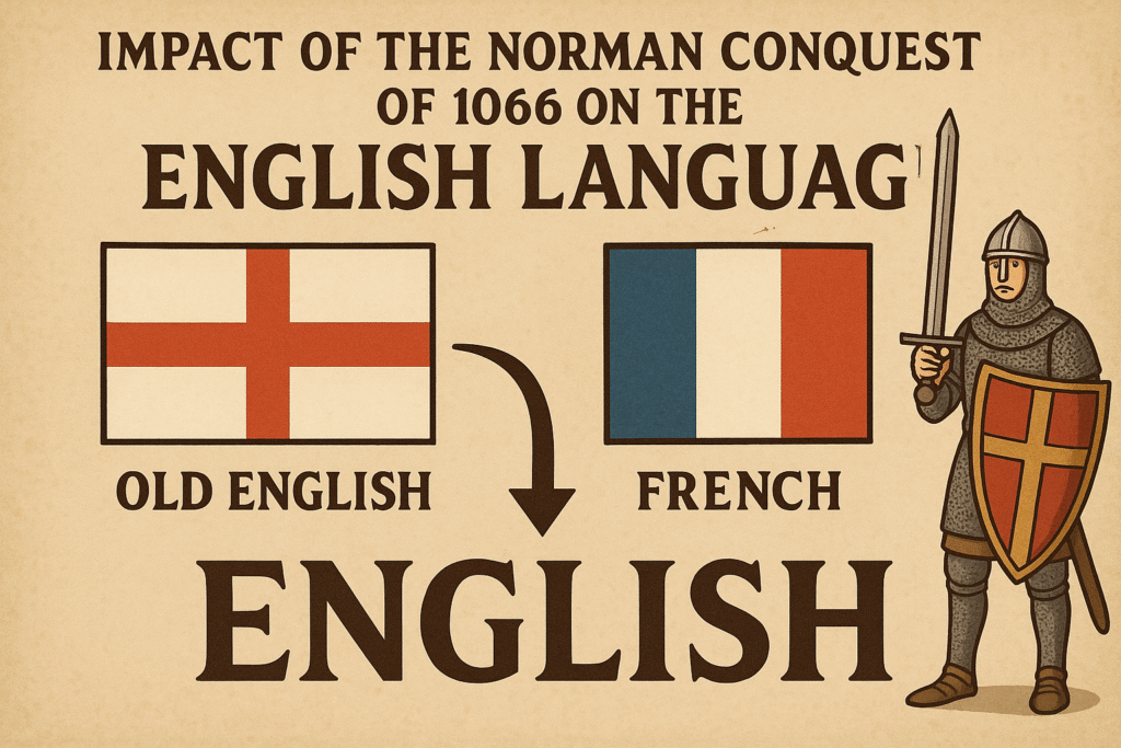 the Norman Conquest of 1066 on the English language.