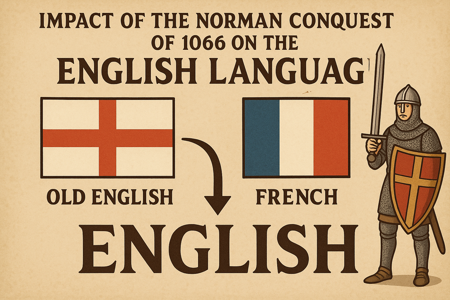 the Norman Conquest of 1066 on the English language.